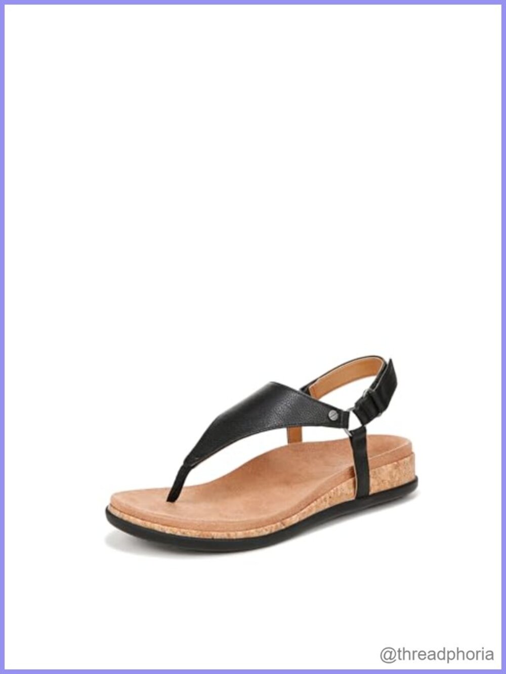 Nubuck Strappy Wedge Sandals with Concealed Orthotic Insole and Arch Support